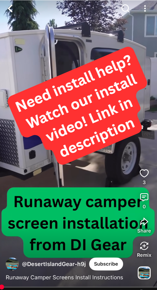 Runaway Camper Accessories